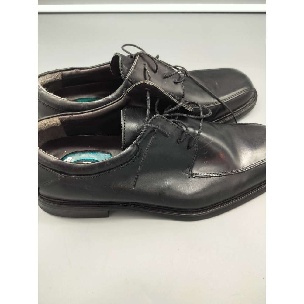 Nunn Bush Leather Dress Shoes 83364-01 Comfort Oxfords Black Mens 9.5M Formal - Picture 5 of 11